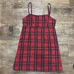 Urban Outfitters  Christmas plaid mini dress Photo 1