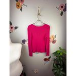 La Rambla Square Neckline Ribbed Knit Sweater Photo 2