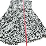 Loft Petites black polka dot dress size PL Midi Fit and Flare Classic Mod Chic Photo 12