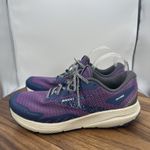 Brooks Divide 4 Low Top Trail Running Shoes Navy Blue Purple Women's 10.5B Photo 2