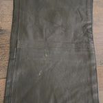 BLDWN Ultra High Rise Skinny Leather Pants Black Size 28 Photo 2