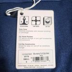 FootJoy Golf Zip Vest Womens Chest Logo FZ Small Navy Blue New Photo 3