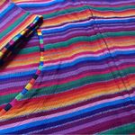 Vintage 90s/Y2K Chico’s Design Zip Up Multi Color Rainbow Hoodie Size M Photo 1