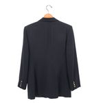 Ralph Lauren  Navy Blue Royal Crown Logo Crest Worsted Wool Blazer Jacket 10 Photo 4