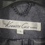 Kenneth Cole Womens  NY Wool Blend Peacoat Dark Grey Size 8 Photo 4