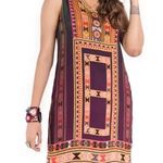 Anthropologie  Tanvi Kedia Sleeveless Shift Dress Size XS Tunic Western India Photo 0