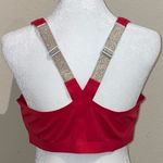 Victoria Sport Victoria's Secret Women’s Size 38DD Knockout Red Sports Bra Zipper Clasp Front Photo 1