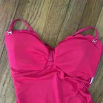 Kate Spade one piece, pink, halter swim suit; size M (S79202) Pink Size M Photo 4