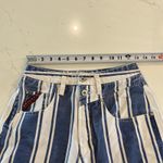 Unionbay Y2K‎ Vintage Union Bay White and Blue Striped Shorts Size Small Photo 6