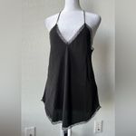 Zadig & Voltaire  small Black silk with Lace trim Camisole Photo 1