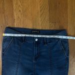 Nanette Lepore  Blue Flare Wide Leg Jeans Photo 8