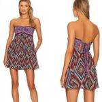 Free People New! Elowen diamond printed romper, L Photo 1