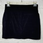 Athleta Women's Black Drawstring Zipper Pocket Trekkie North Skort Size 4 Photo 2