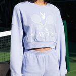 PacSun Playboy By  Terry Tennis Crop Crewneck Photo 1