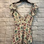 Saylor Women's Size Small Ellen Printed Ivory Maxi Tank Dress Photo 4