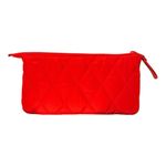 Vera Bradley  Essential Trio Clutch Goji Berry Red Quilted Wristlet NWT Photo 3