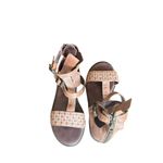 Bed Stu Roan Lyssa Women Gladiator Sandal sz 5 Leather Epica Brown  Zipper Photo 10