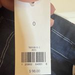 Banana Republic NWT  LUXE LINEN AVERY VERTICAL STRIPE‎ PANTS SIZE 0 STRAIGHT LEG Photo 5