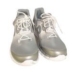 Reebok Size 9 ZPump Fusion Womens Running Low Top Sneaker Grey White Athletic Photo 1