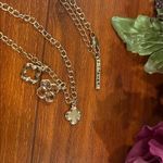 Tahari Gold Necklace and Earrings Elegant Jewelry Set Photo 11