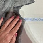 BCBGMAXAZRIA Y2K  Linen‎ Blend Gray Short Sleeve Tie Waist Blazer Jacket Size S Photo 6