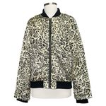 LPA THE LABEL Leopard Metallic 575 Jacket Photo 11