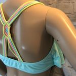 Xhilaration Pastel Mint Green Bikini Top L Photo 8