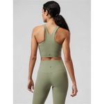 Athleta Conscious Crop Serene Green Camo Sports Bra D-DD Cup Size 1X Photo 1