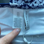 Trina Turk Indochine String Hipster Bikini Bottom in Midnight & White Size 6 Photo 7