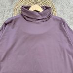 Youer Women’s In Reach Pullover Turtleneck Longsleeve in Inversion Purple XL Photo 3