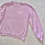 Billabong Women’s pink Logo Crewneck Pullover size Small Photo 1