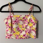 Forever 21 NWT Floral Cropped Tank Photo 1