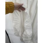 Lucky Brand  Bubble Poplin Maxi Skirt Women Medium White NEW Coquette Peasant Photo 9