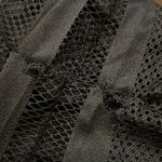 Theory NEW  Pleated Lace Halter Midi Dress, Black Size 2 New w/Tag Retail $595 Photo 9