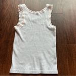 Brandy Melville  John Galt Tank Top with Lace Trim Photo 1