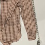 Calvin Klein Plaid Button-up Women's Over-sized Collard Shirt - Size L Photo 7