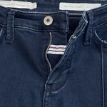 Pilcro and the Letterpress SZ 25 Skinny Jeans Mid-Rise Stretch Zip-Fly Dark Wash Photo 7