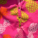 Macbeth Collection  pink blouse with pineapples Photo 1
