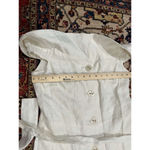 Alexis Women’s  — Evy White Linen Jumpsuit with Belt Photo 5