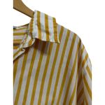 Faithfull the Brand Faithful the brand Rylen striped shirt yellow size 10 $169 Photo 2