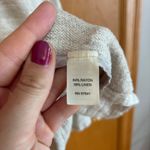 J.Jill  Women's Textured Button Front Jacket Beige‎ Rayon Linen Blend Medium Photo 2