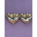 Heaven Mayhem Amour Earrings in Gold New Womens Heart Jewelry Photo 3