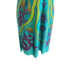 Kitty Printed Halter Dress Green Size L Y2K Retro Club Glam Night Out Party Boho Size L Photo 7