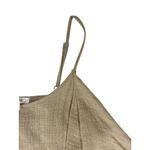 Active USA NEW Size L Women 100% Cotton Romper Cut-Out Back & Tie Details Photo 5