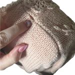 Vintage Knit Soft Pink Sweater L Cotton Size L Photo 6