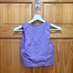 Urban Outfitters  Out From Under Size Large Purple Ribbed Crop Top Bra. Photo 4