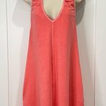 Free People  Movement Hot Shot Halter Romper Coral Medium Open Back Beachy New Photo 6