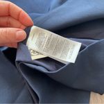 Madewell  The Dorset Crop Blazer‎ in Easygoing Crepe Navy Photo 6