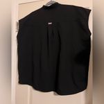 FIGS  Rafaela XL Black Womens Nurse Healthcare Scrubs Top Photo 1