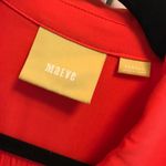 Anthropologie  Maeve Orange Collared Blouse Photo 2